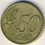 50 Euro Cent Germany 2002 KM# 212. Uploaded by Granotius